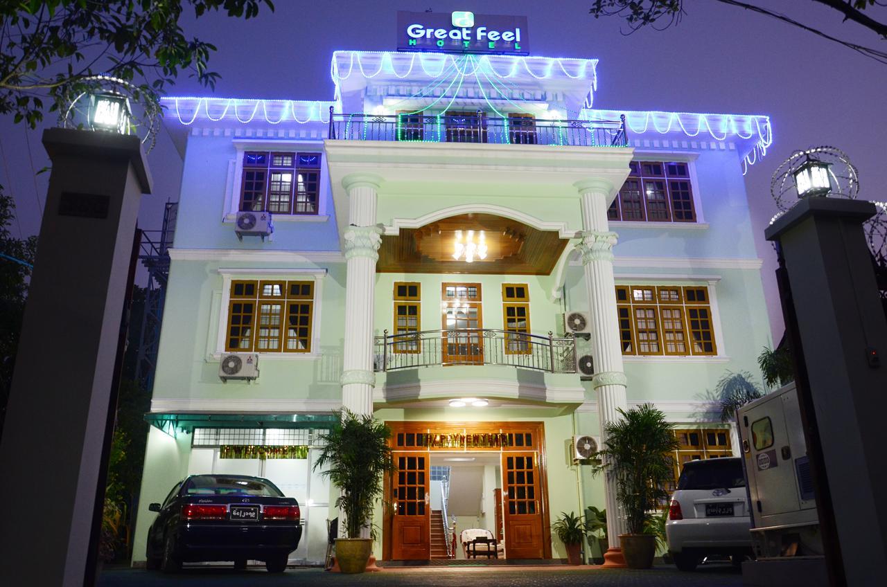 Great Feel Hotel Yangón Exterior foto